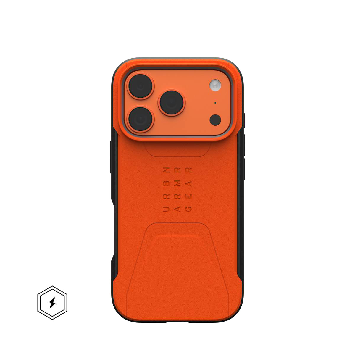 Civilian funda para teléfono móvil 16 cm (6.3") Naranja