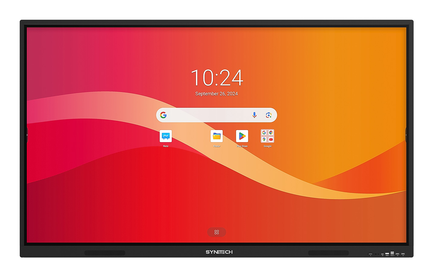 Piscis Pantalla plana para señalización digital 165,1 cm (65") LCD Wifi 350 cd / m² 4K Ultra HD Negro Pantalla táctil Procesador incorporado Android 16/7