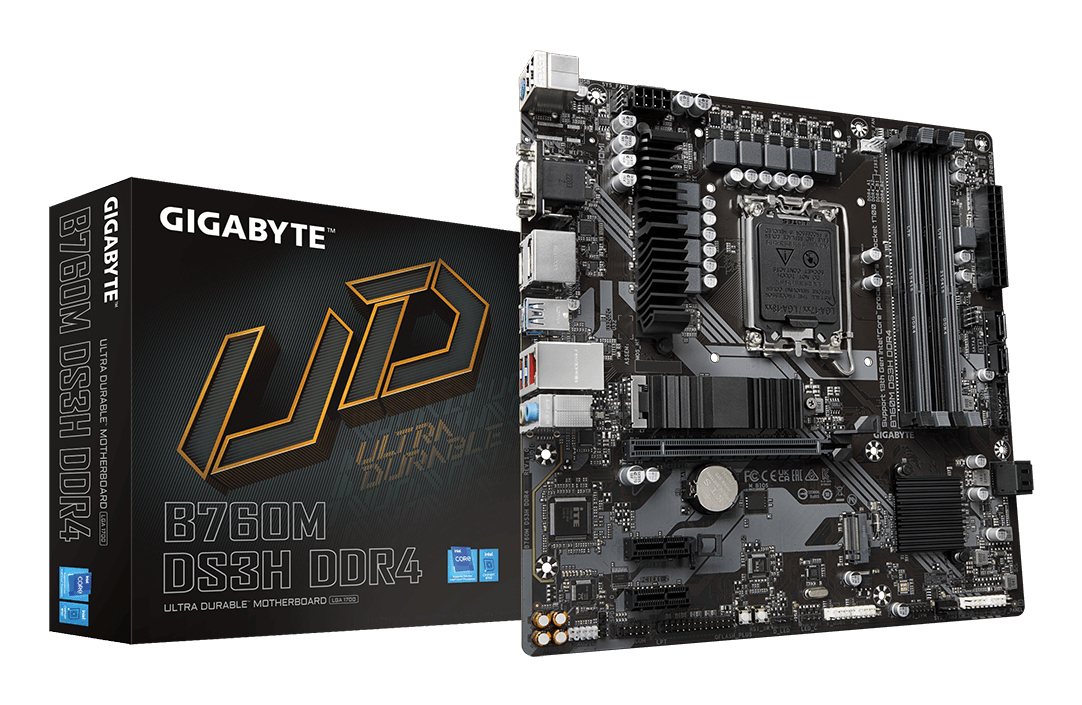 B760M DS3H DDR4 Placa base