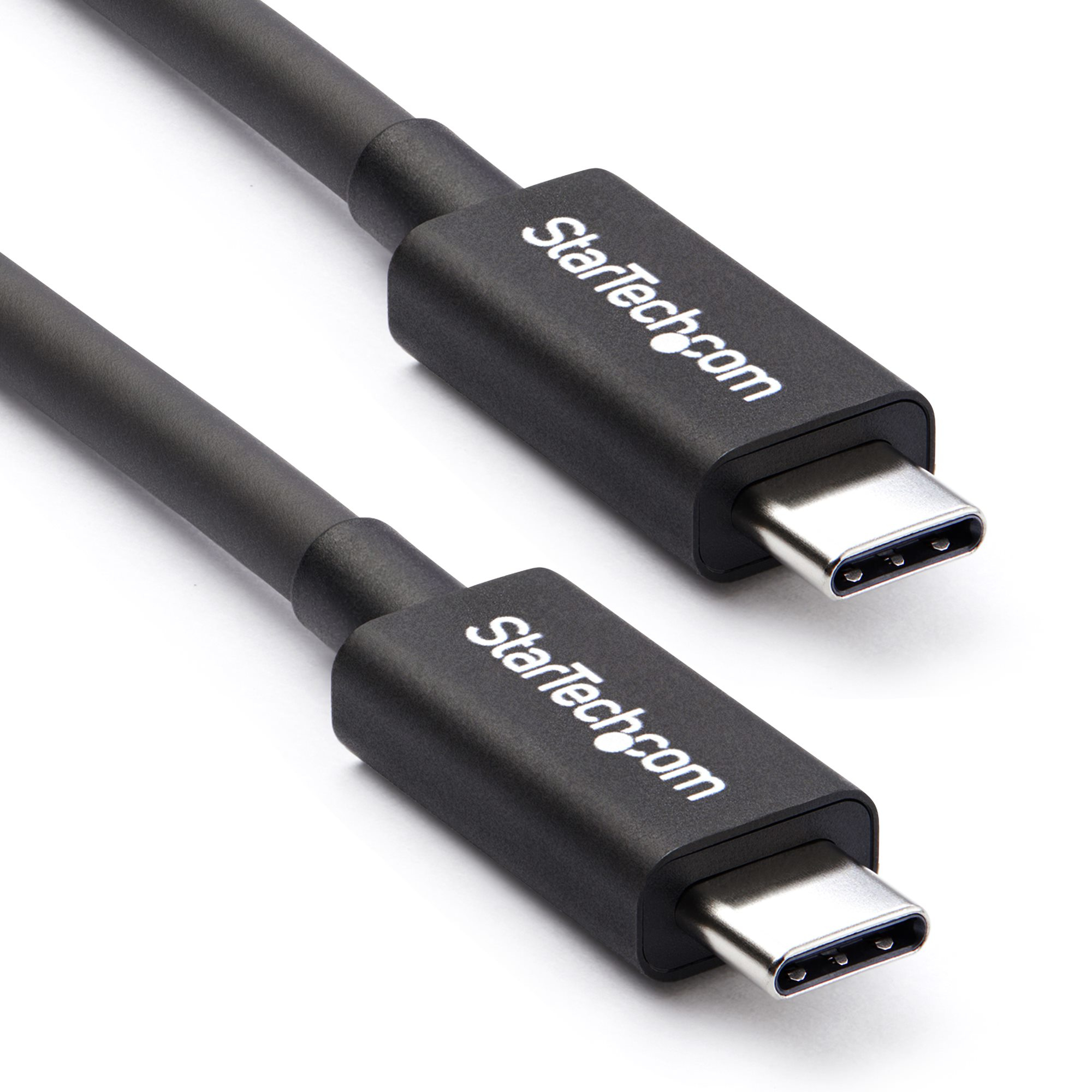 Cable Thunderbolt 3 Pasivo de 2m - 20Gbps - PD 100W - Vídeo 4K - Cable Thunderbolt - Certificado Thunderbolt - Compatible con USB4 / Modo Alt DP - Thunderbolt 4 - USB 3.2 - USB-C