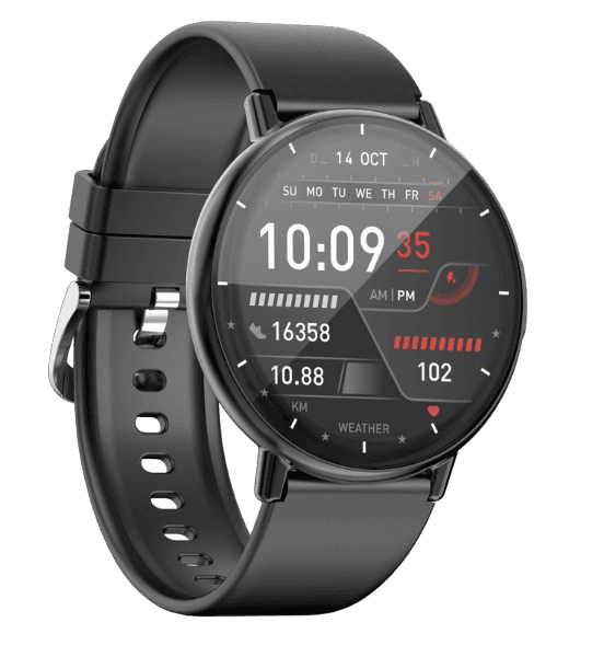 SW-A800 Relojes inteligentes y deportivos 3,53 cm (1.39") IPS Digital 360 x 360 Pixeles Pantalla táctil Negro