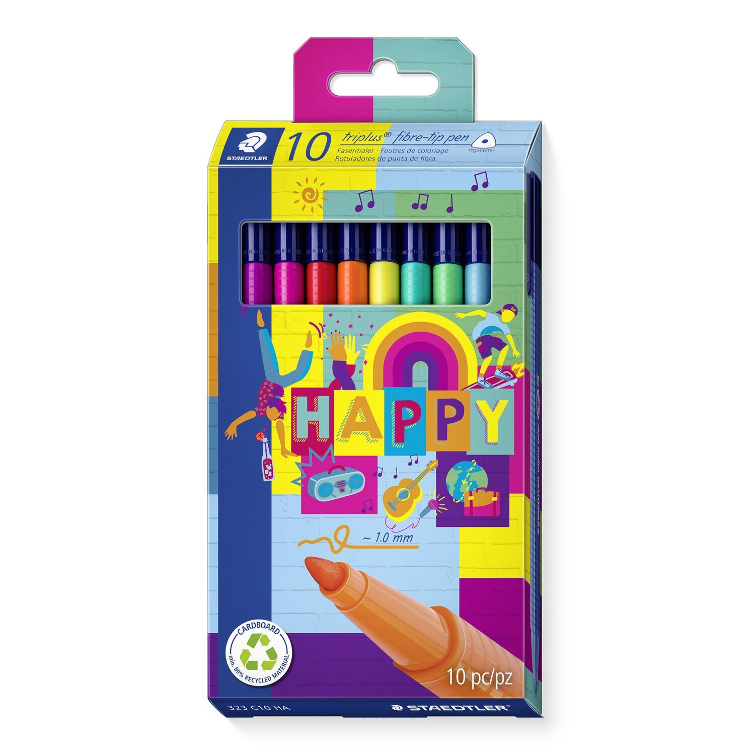 triplus color 323 rotulador 10 pieza(s)