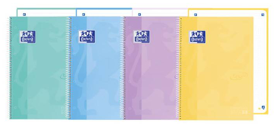 400184541 cuaderno y block A5+ 80 hojas Colores surtidos