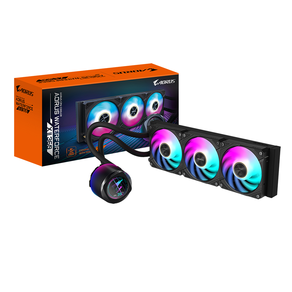 AORUS WATERFORCE X II 360 Refrigerador de CPU líquido AIO