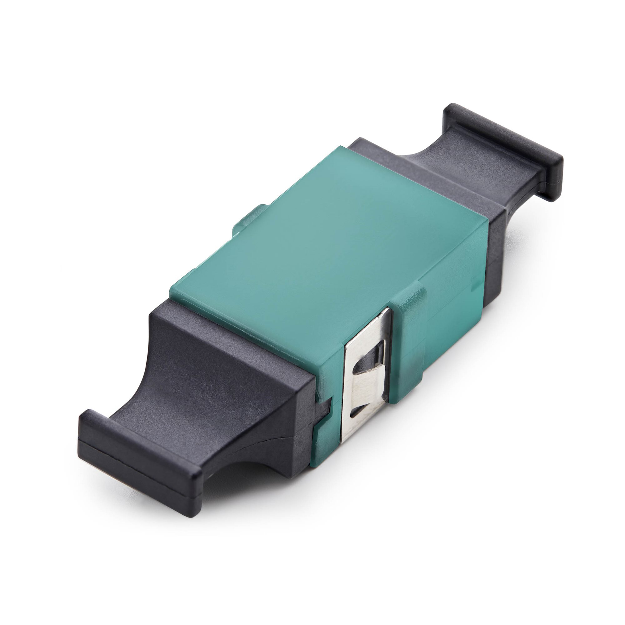 Acoplador MPO/MTP - Acoplador de Fibra Monomodo/Multimodo - Key Up Key Down - Acoplador de Fibra Óptica MPO/MTP - Aguamarina