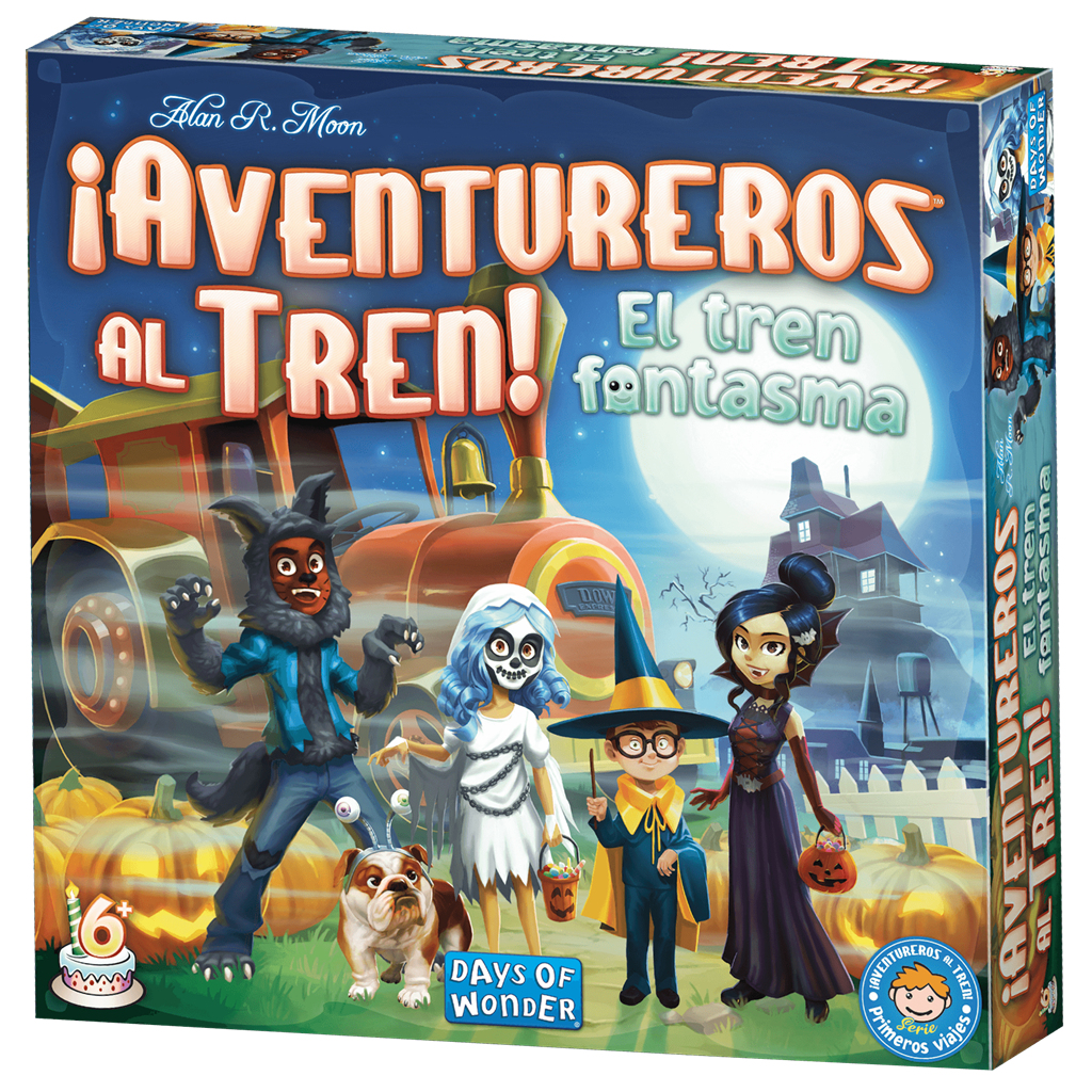 DW720835 juego de tablero ¡Aventureros al Tren! El tren fantasma Juego de mesa Estrategia