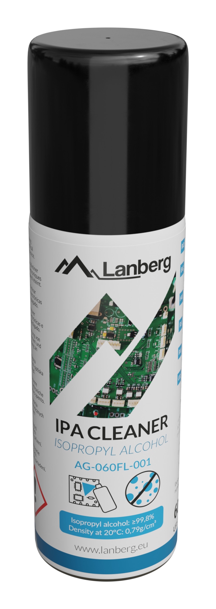 AG-060FL-001 kit de limpieza para computadora Universal Espray para limpieza de equipos 60 ml