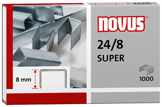 24/8 SUPER Paquete de grapas 1000 grapas