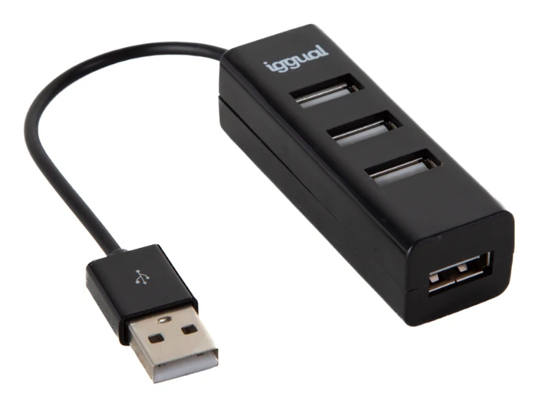 Hub USB 2.0 x 4 puertos HUB-A-4p