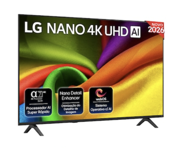 NANO 4K UHD AI 55NU850B6LA 139,7 cm (55") 4K Ultra HD Smart TV Wifi Negro