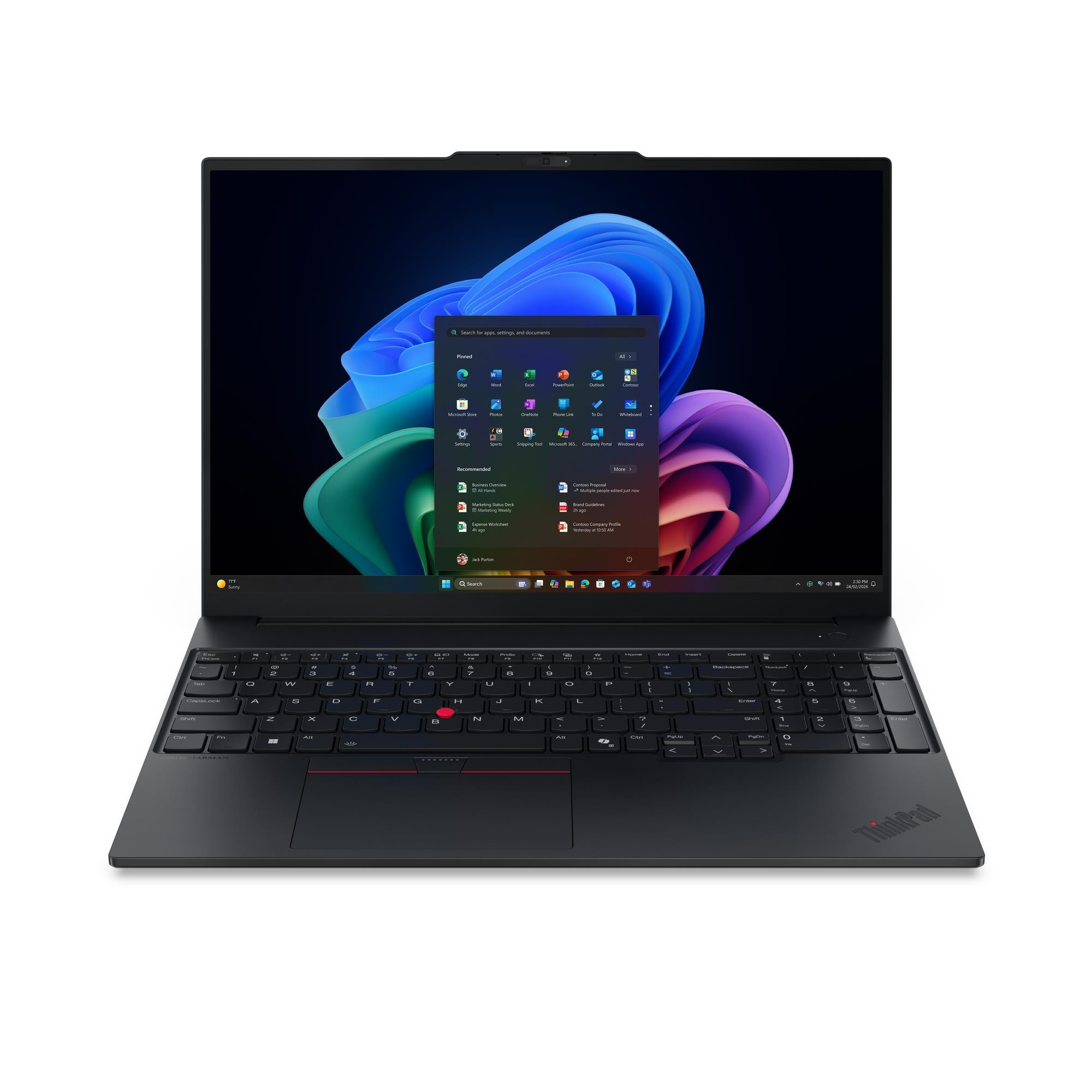 ThinkPad E16 Gen 4 (Intel) Copilot+ PC Intel Core Ultra 5 325 Portátil 40,6 cm (16") WUXGA 16 GB DDR5-SDRAM 512 GB SSD Wi-Fi 7 (802.11be) Windows 11 Pro Negro Español