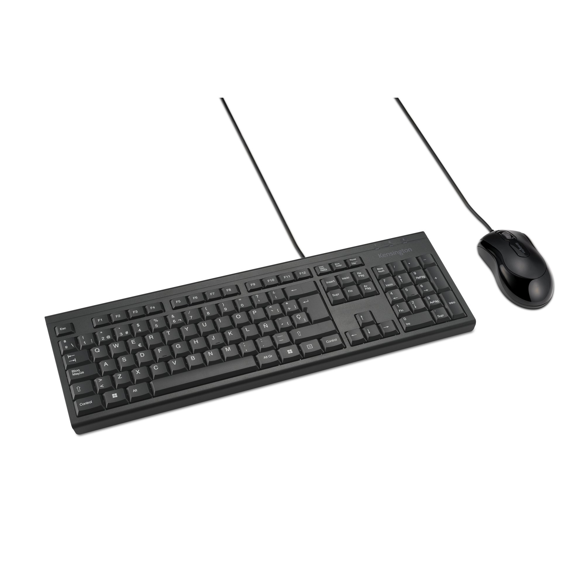 Kit de teclado y ratón con cable KM100 EQ