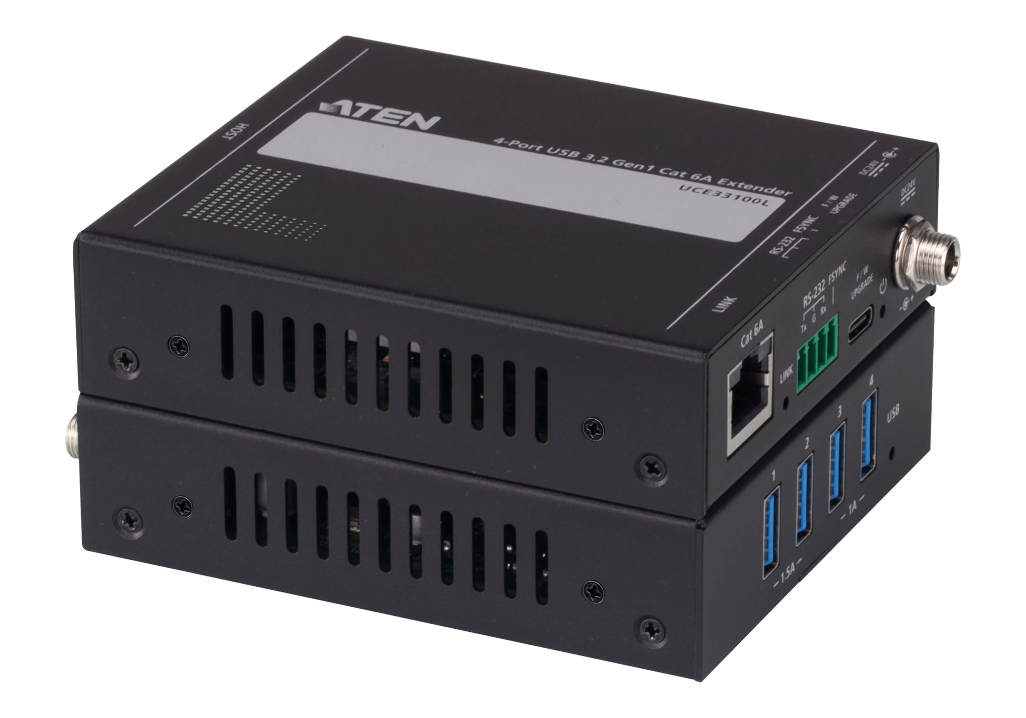 UCE33100 Transmisor y receptor de red Negro