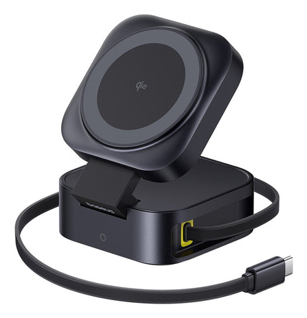 P10276800123-00 cargador de dispositivo móvil Smartphone, Teléfono móvil, Portátil Negro USB Cargador inalámbrico Carga rápida Interior