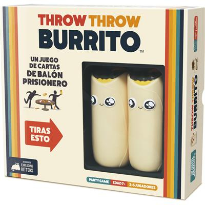 EKITTB01ES juego de tablero Throw Throw Burrito 15 min Juego de mesa Coleccionable