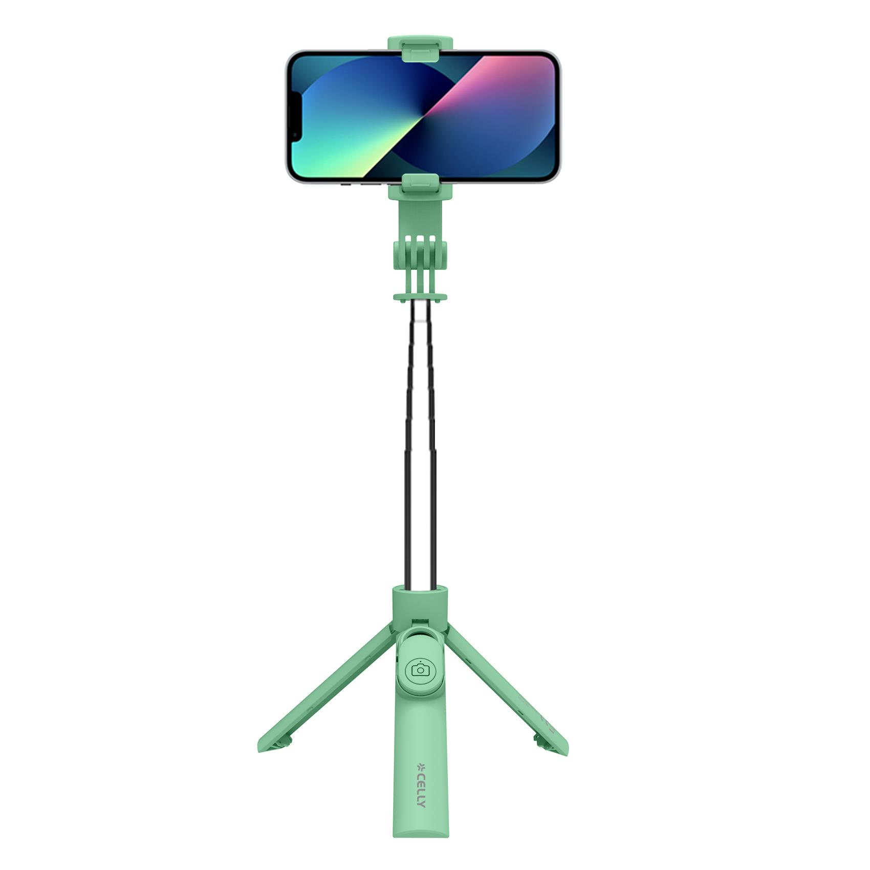 CLICKSFSTICKGN palo para autofotos Smartphone Verde