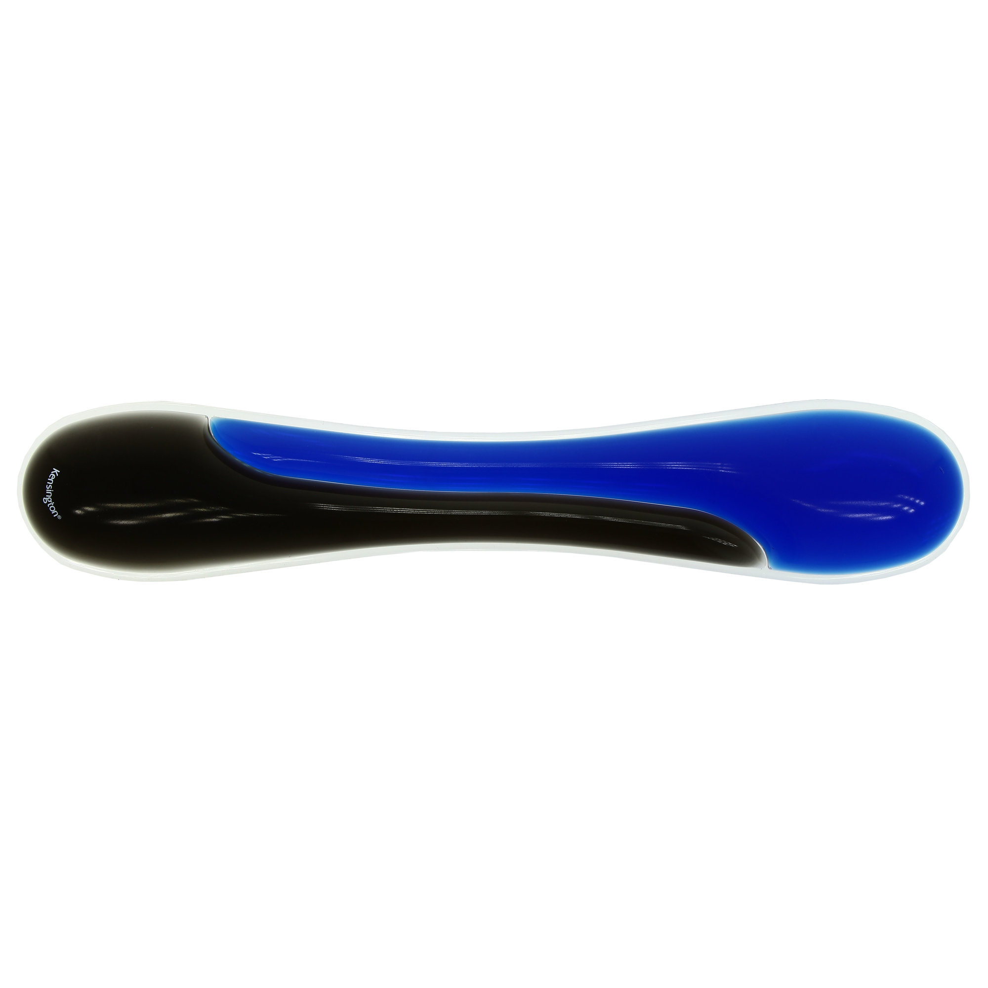 Reposamuñecas gel Duo teclado azul/negro