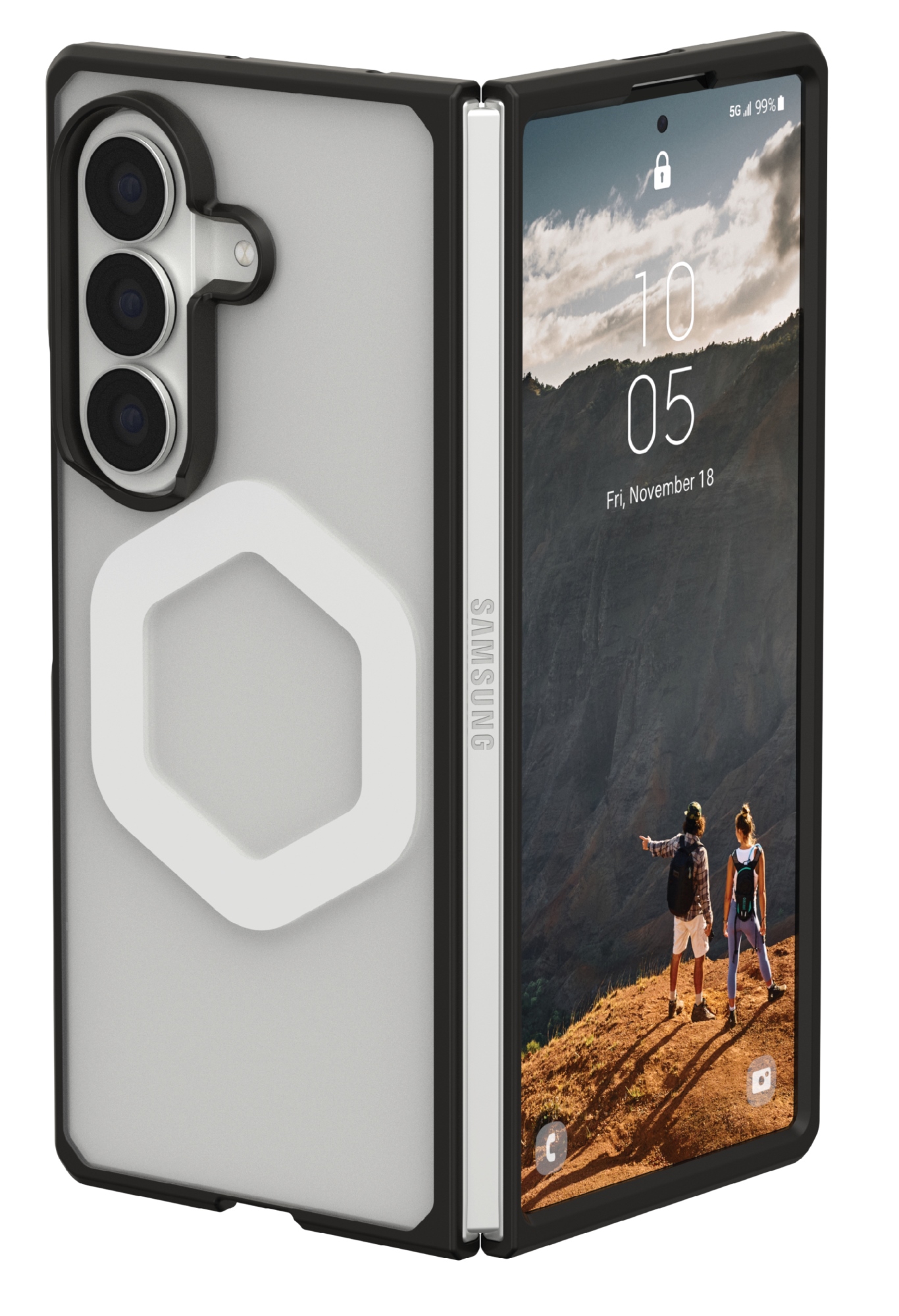 214560114343 funda para teléfono móvil 20,3 cm (8") Blanco