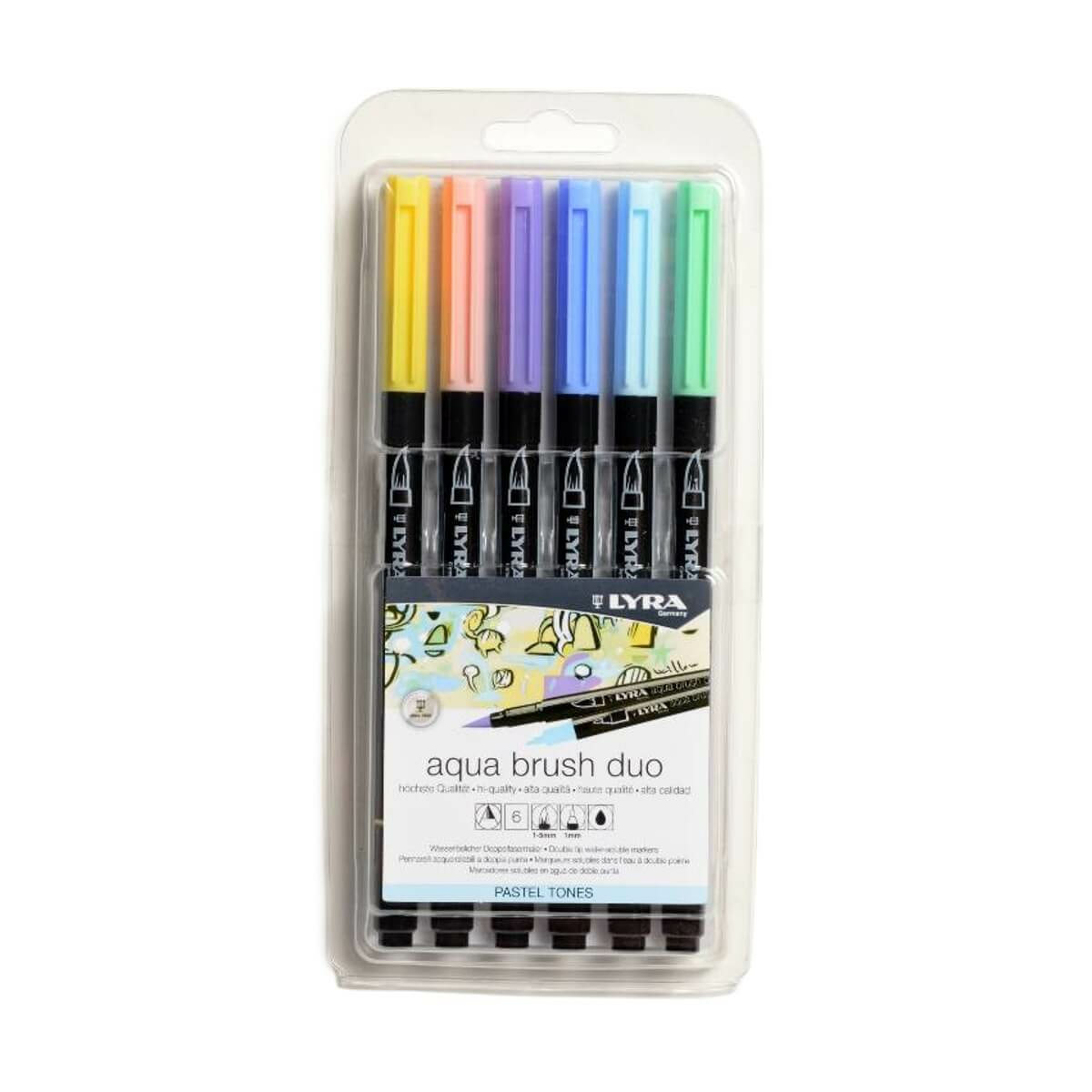 Aqua Brush Duo rotulador Colores surtidos 6 pieza(s)