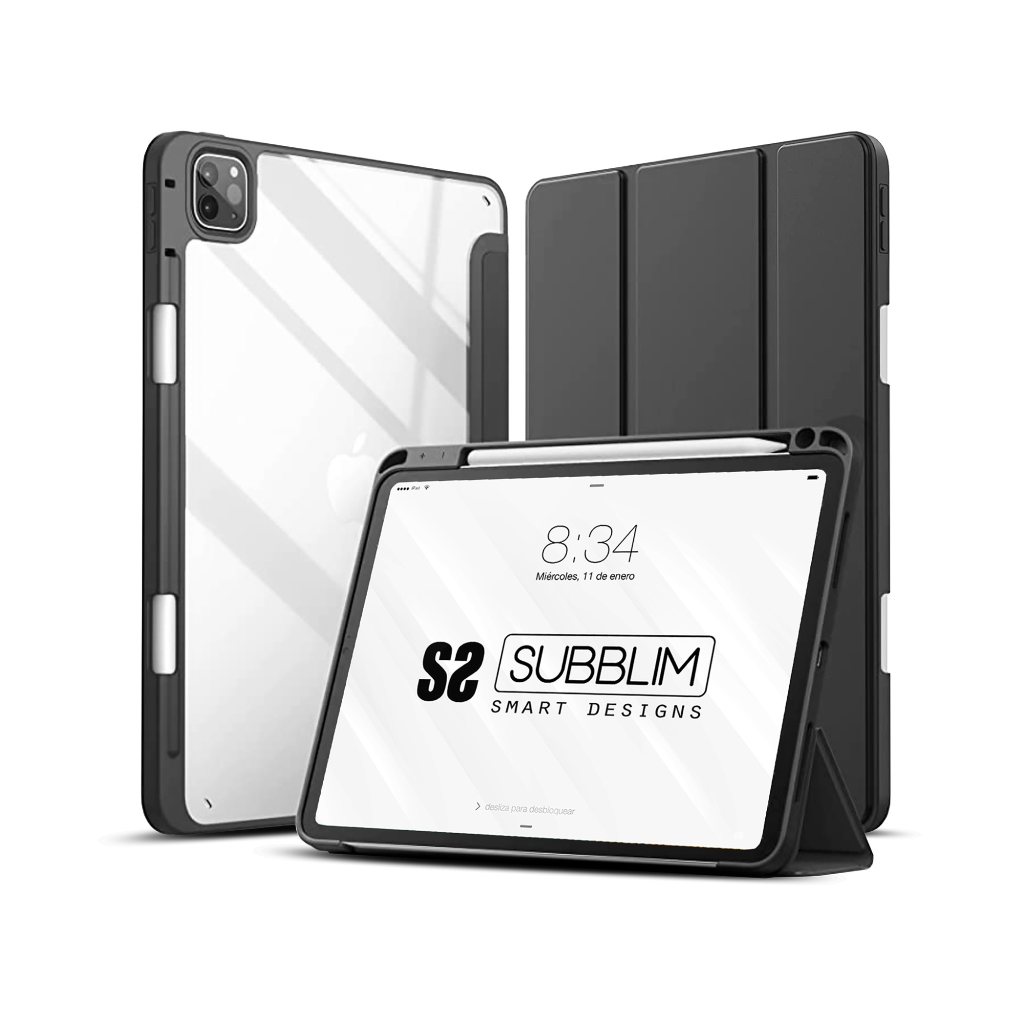 Funda Tablet Clear Shock Case Ipad Pro 12,9" 2022/2021/2020