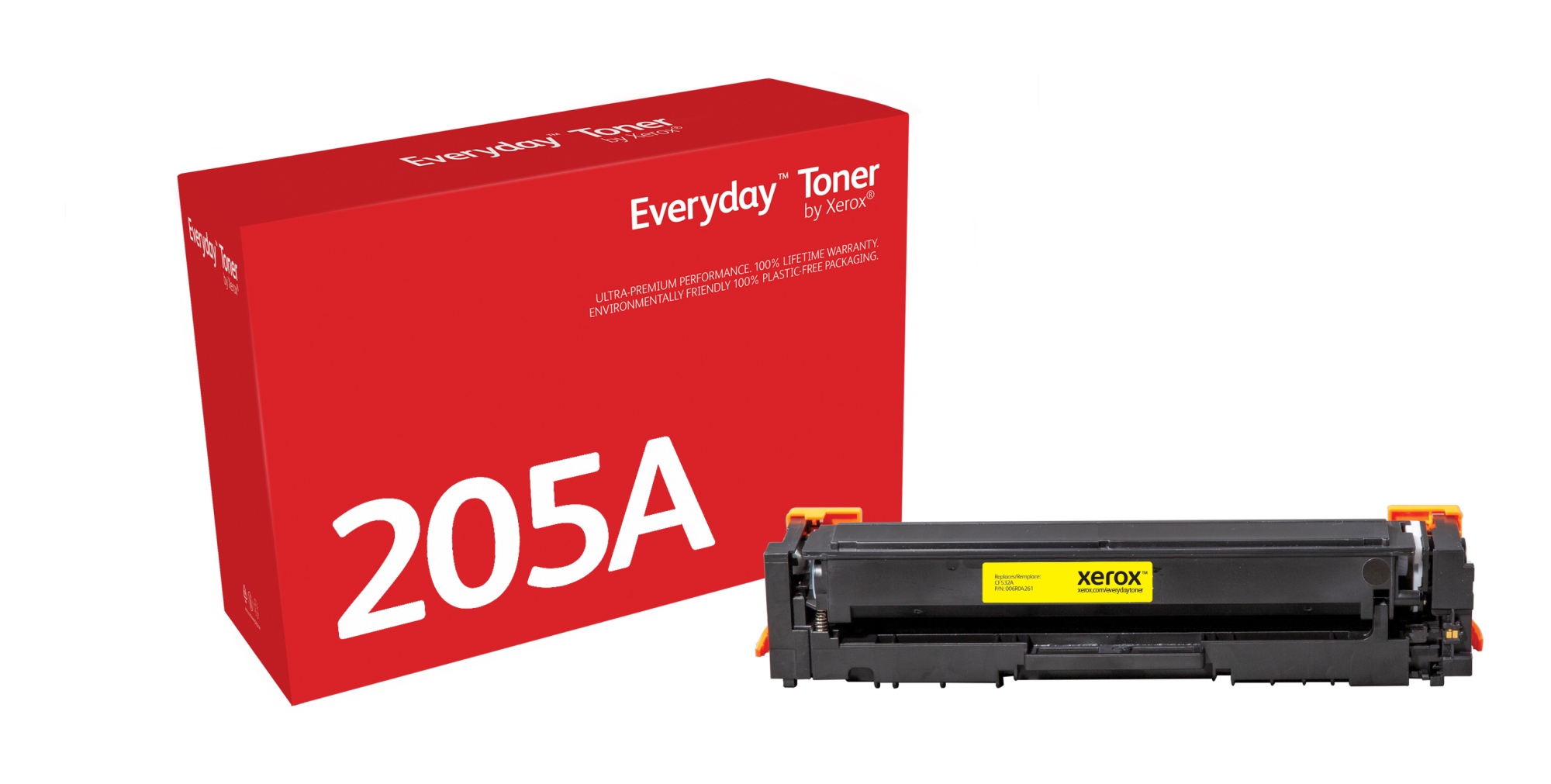 Everyday Toner Everyday Amarillo di Xerox compatibile con HP 205A (CF532A), Capacidad estándar
