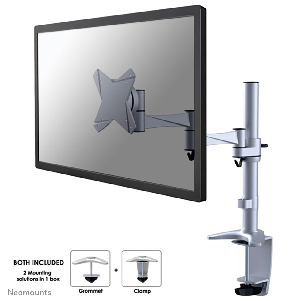 FPMA-D1330SILVER Brazo de monitor 10-30