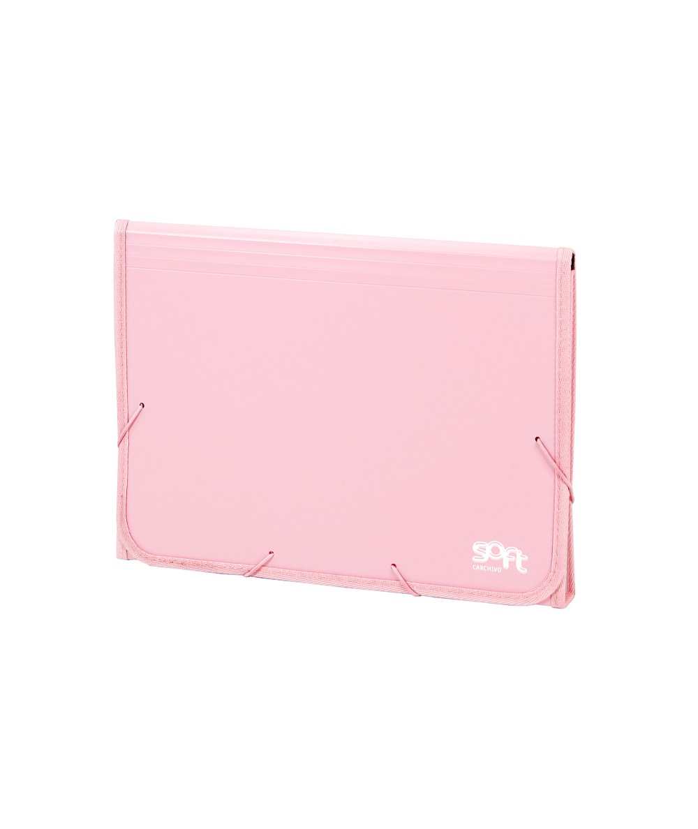 19260025 carpeta Polipropileno (PP) Rosa A4 XL