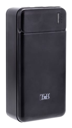 PBU30000 batería externa Polímero de litio 30000 mAh Negro