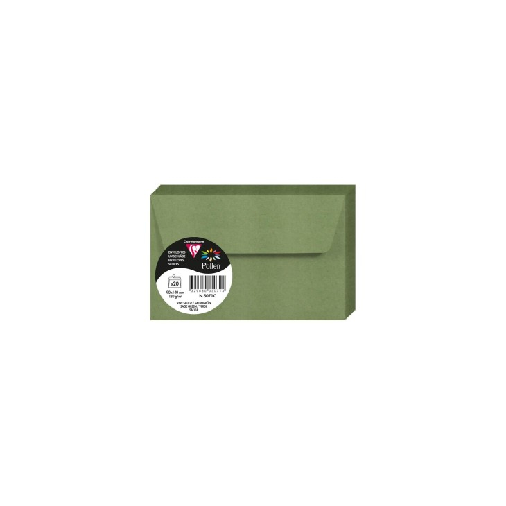 5076C sobre C6 (114 x 162 mm) Verde 20 pieza(s)