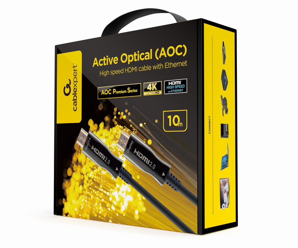 CCBP-HDMI-AOC-10M-02 cable HDMI HDMI tipo A (Estándar) Negro