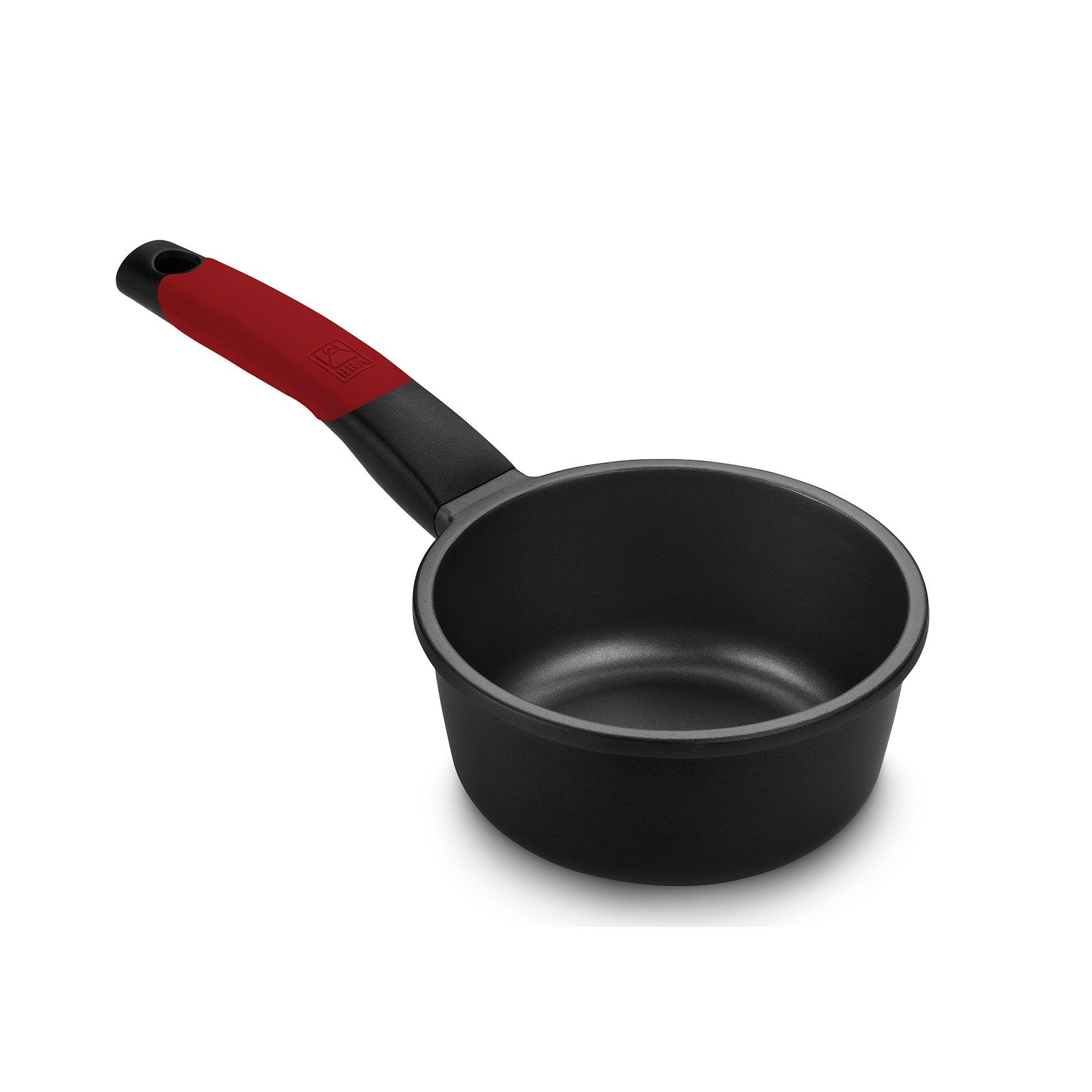 Premiere A413816 cacerola 1,25 L Alrededor Negro, Rojo