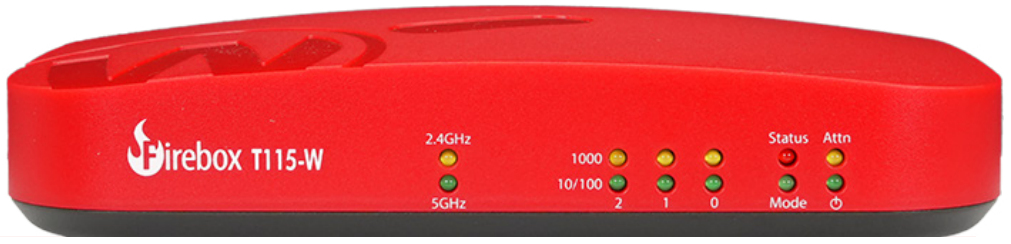 Firebox T115-W cortafuegos (hardware) Escritorio 0,28 Gbit/s
