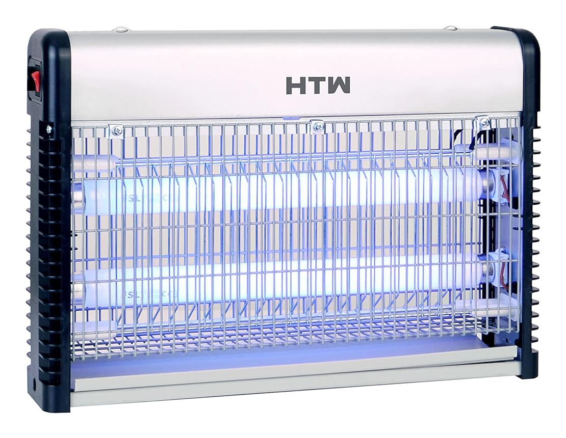 HTW-IK2080JB insecticida y repele-insectos Automático Matainsectos Apto para uso en interior Negro, Gris