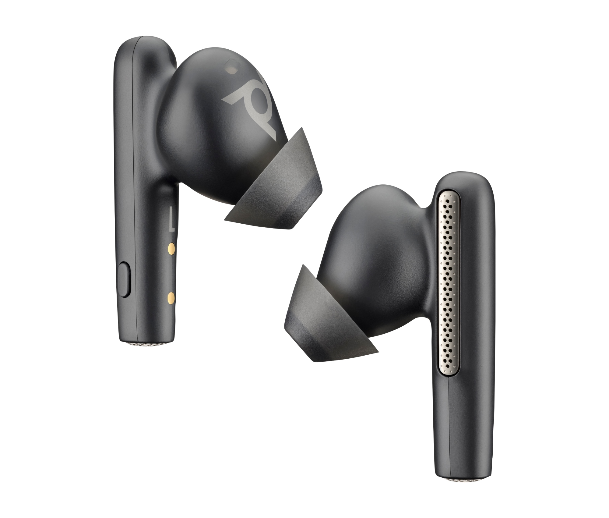 Intrauriculares Poly Voyager Free 60 UC M color Negro Carbono +Adaptador USB-C BT700 +Estuche de carga básico