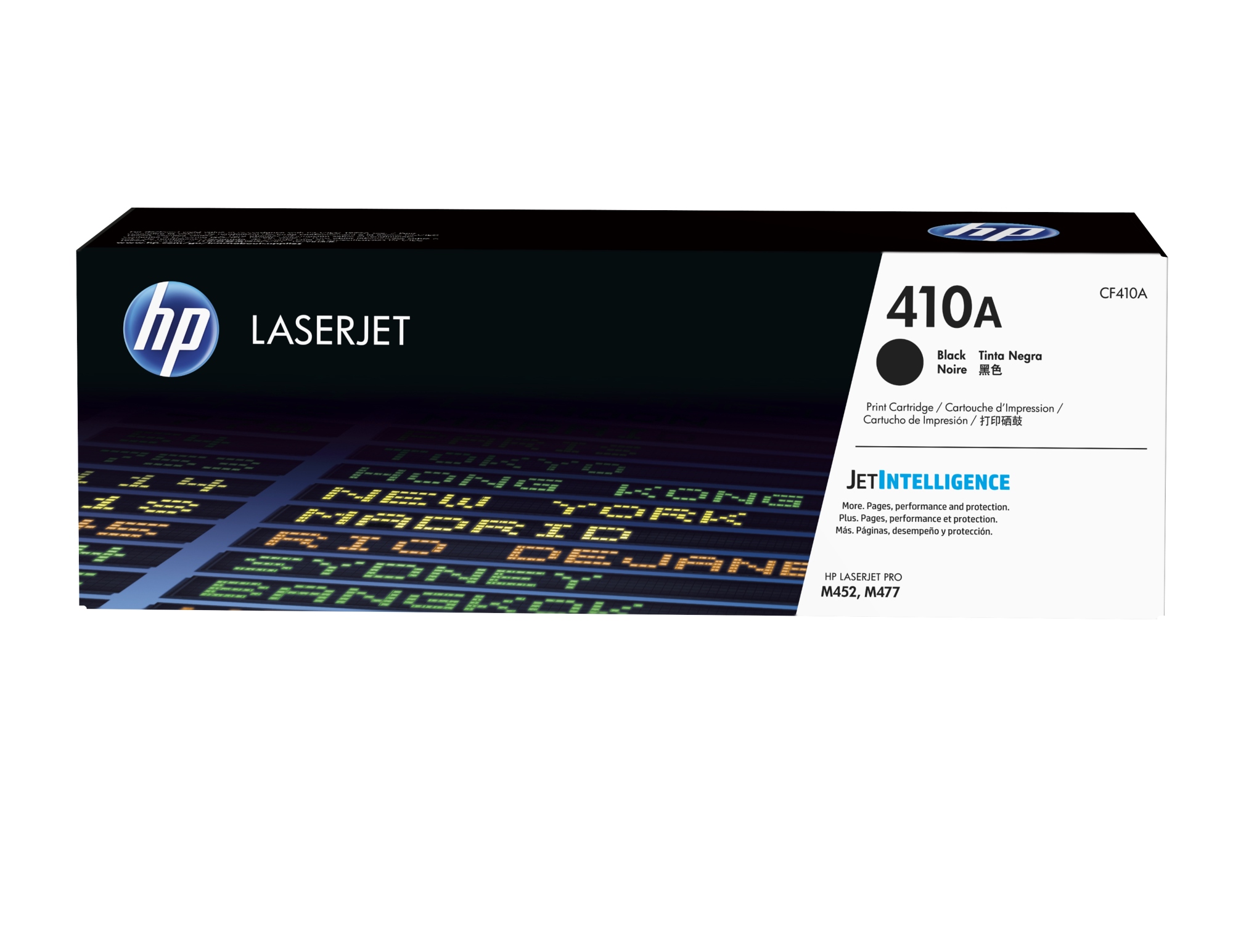 Cartucho de tóner original LaserJet 410A negro