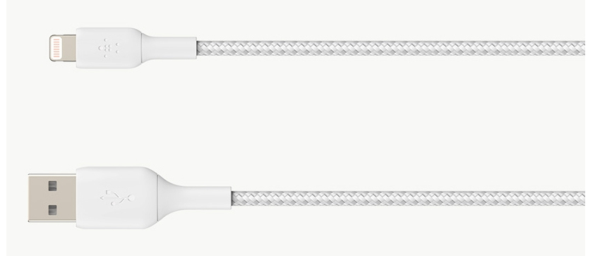 CAA002BT2MWH cable de conector Lightning 2 m Blanco