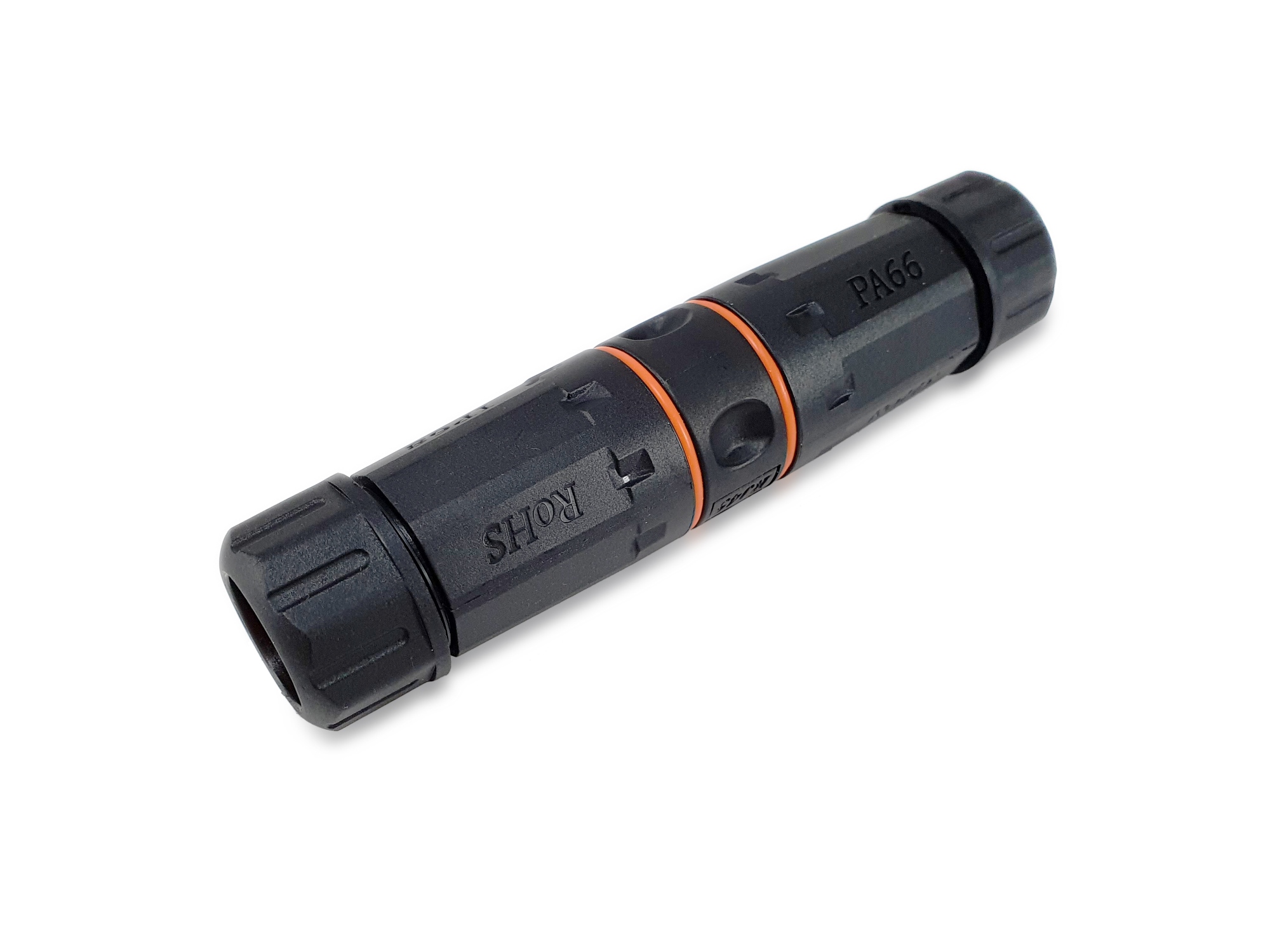 221162 cambiador de género para cable RJ-45 Negro, Naranja