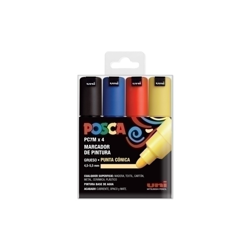 POSCA PC-7M/4C