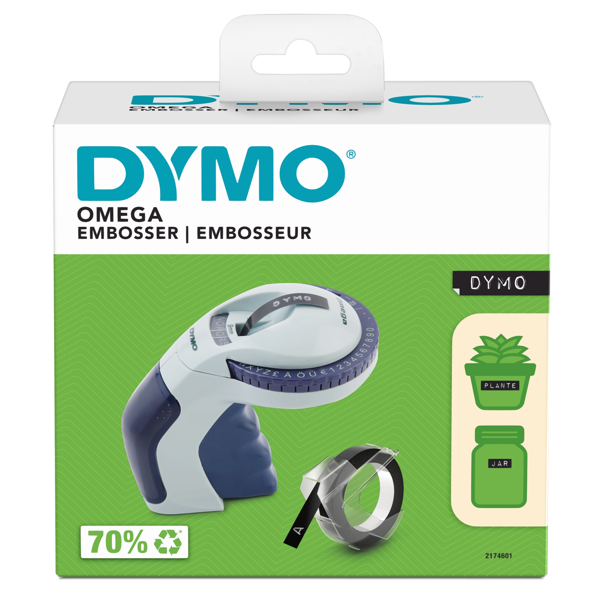 Omega embosser impresora de etiquetas Térmica directa