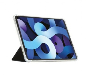 060017 funda para tablet 27,9 cm (11") Folio Negro, Transparente