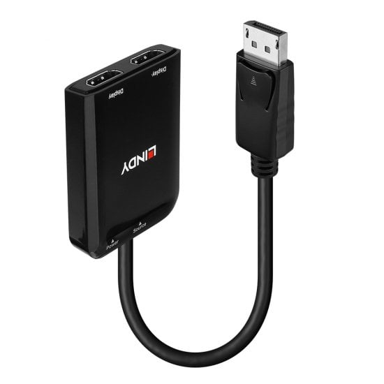 38433 adaptador de cable de vídeo DisplayPort 2 x HDMI