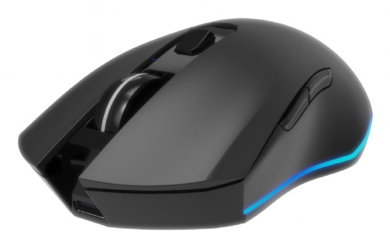 GMB Gaming MUSGW-6BL-02 ratón Juego mano derecha RF inalámbrico Óptico 3200 DPI