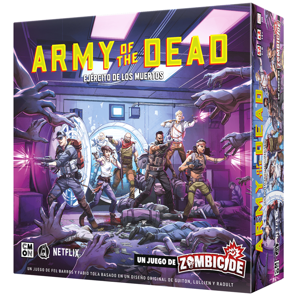 CMATD001ES juego de tablero Army of the Dead: A Zombicide Game 90 min Juego De Cartas Interpretación de roles