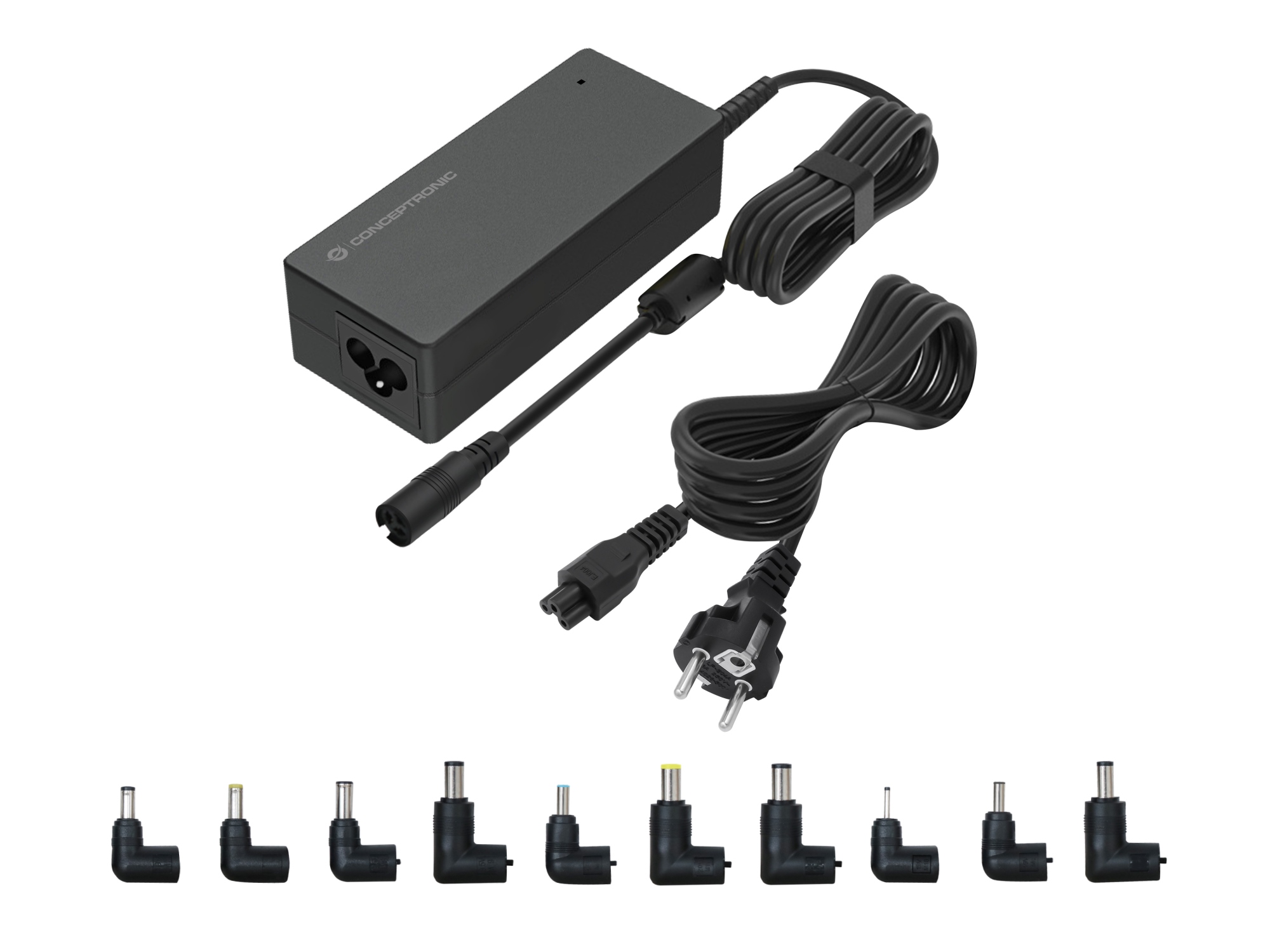 OZUL08B10 adaptador e inversor de corriente Interior 90 W Negro