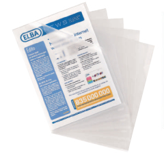 400005376 protector de hojas Folio Polipropileno (PP) 10 pieza(s)