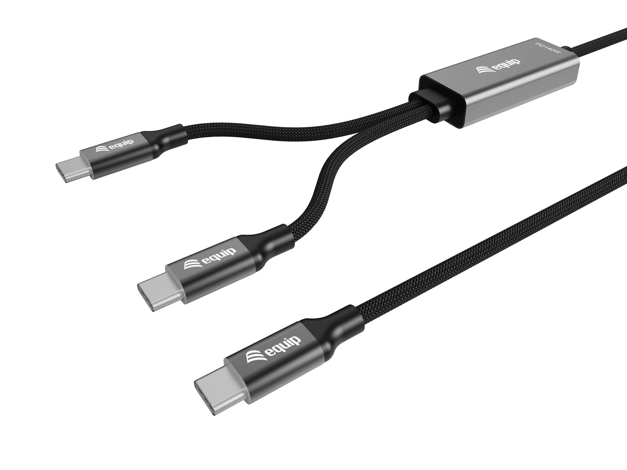128895 cable USB USB 2.0 1,5 m USB C 2 x USB C 0,48 Gbit/s 140 W Negro