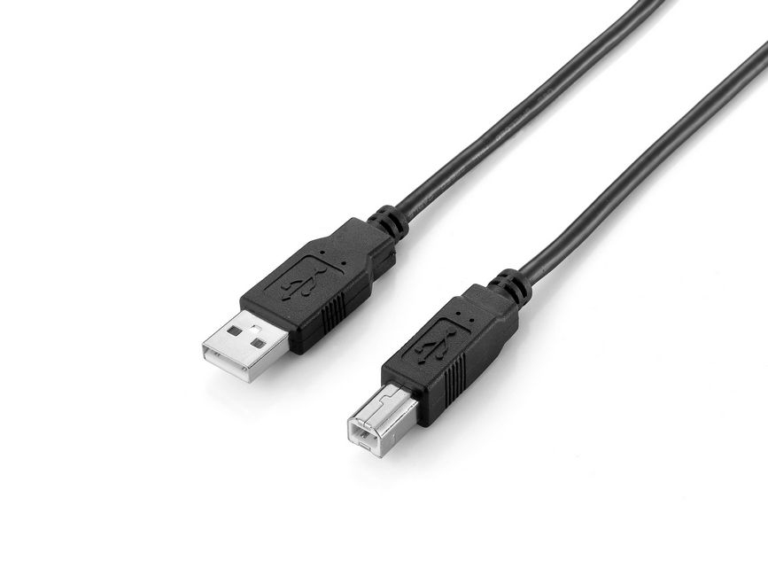128864 Cable USB 2.0 de tipo A a tipo B, 2,0 m, negro