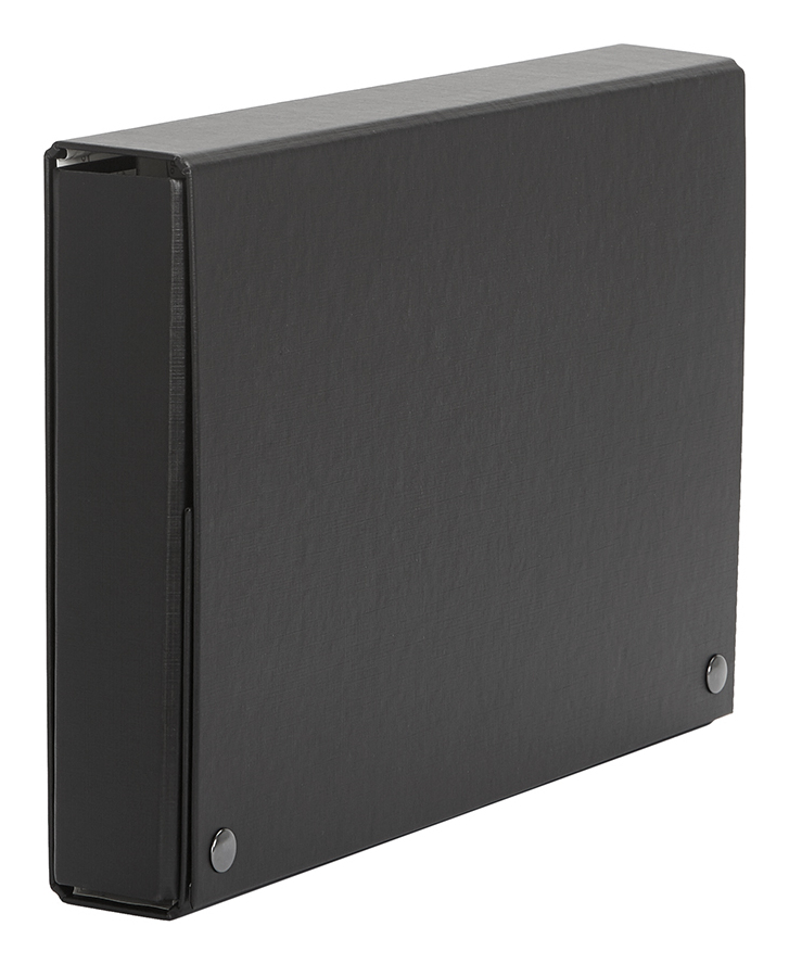 965001 archivador organizador Cloruro de polivinilo (PVC) Negro