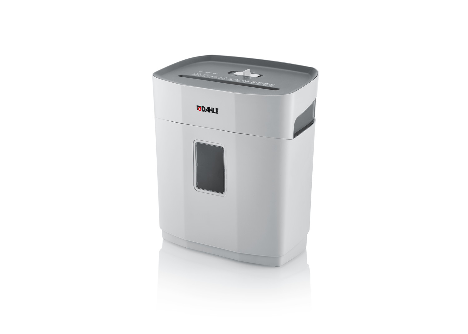 PaperSAFE 100 triturador de papel Corte cruzado 70 dB 22 cm Gris, Blanco