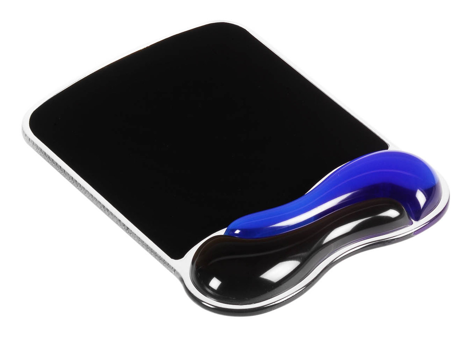 Reposamuñecas gel Duo ratón azul/negro